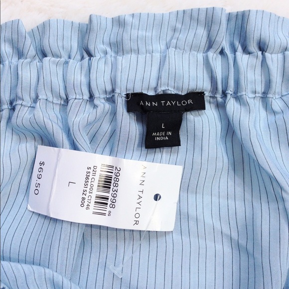 Ann Taylor Off Shoulder Peasant Blouse - Picture 6 of 7